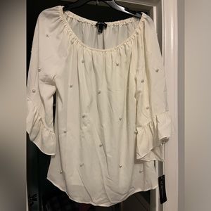 Brand new with tags Pearl Top Size L